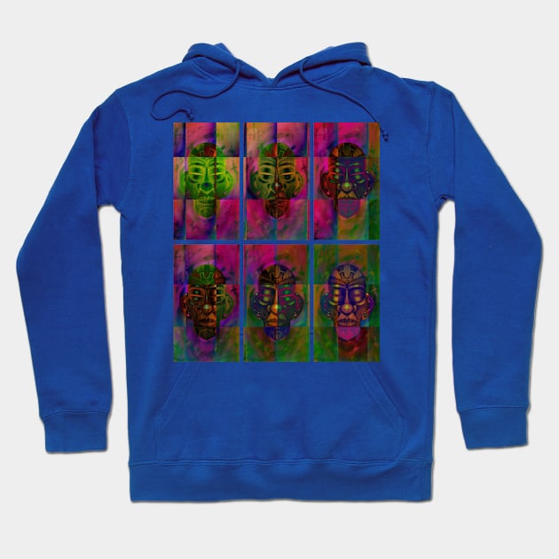 African Tribal Mask_Mystic-4 Hoodie by Mystics2023